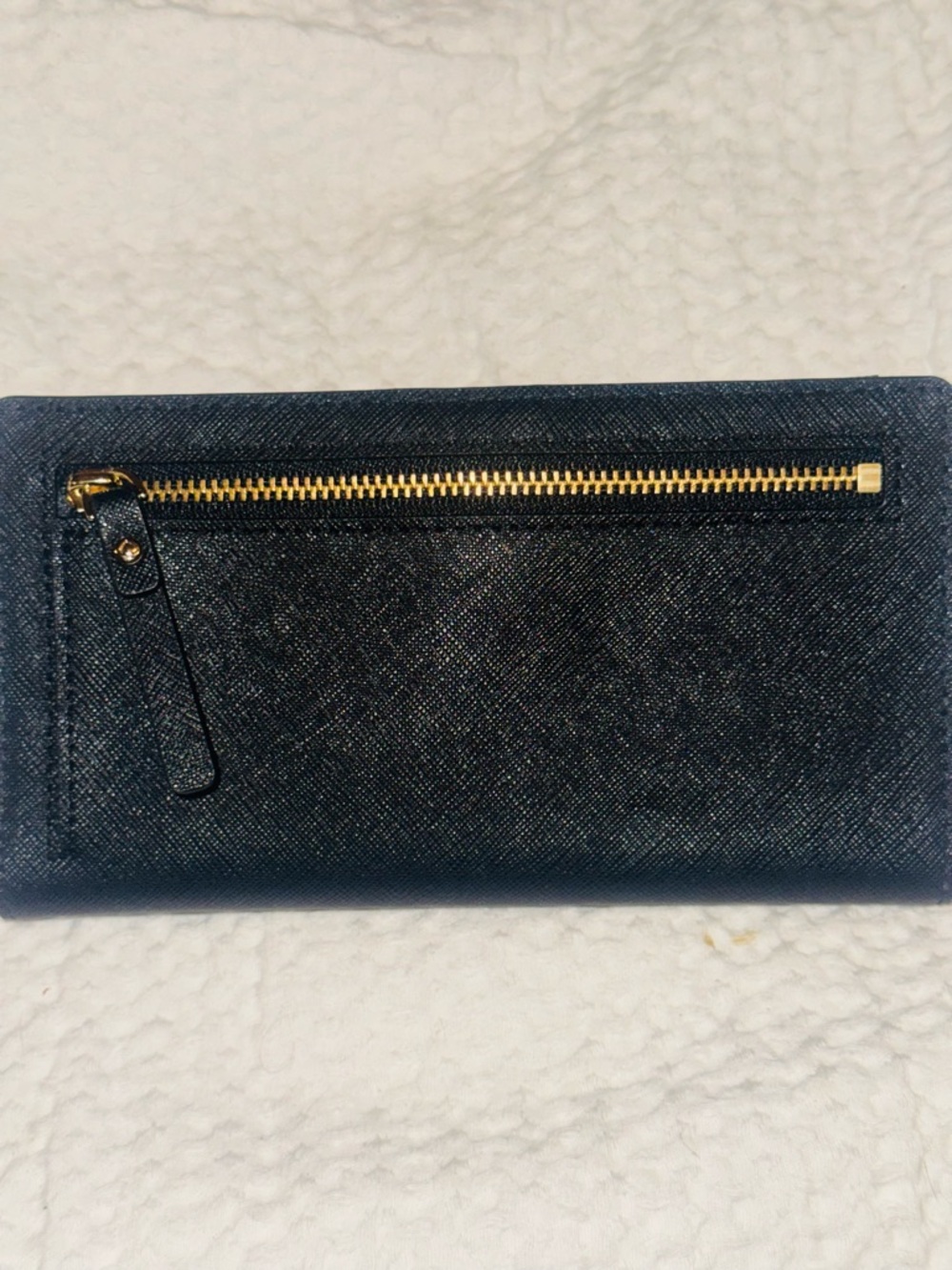 Kate Spade Black Saffiano Leather Continental Wallet NWT - Picture 4 of 8